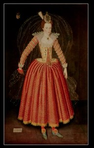 Lucy Harrington, grevinde af Bedford, i et maskekostume designet af Inigo Jones, 1606