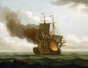 Branden om bord på galleriet 