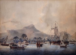 Udsigt over Huaheine, 1787