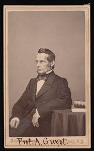 Portræt af Arnold Henry Guyot 1807-1884, før 1866. af Johnston Bros