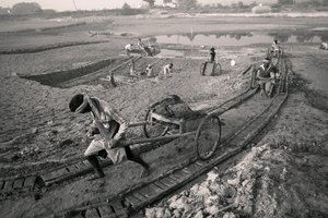 Murstensfabrikker i Kolkata, Indien, 2016 (foto)