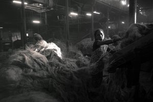 Jutefabrik, Kolkata, Indien, 2017 (foto) af Jon Nicholson