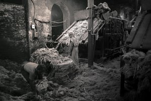 Jutefabrik, Kolkata, Indien, 2017 (foto)