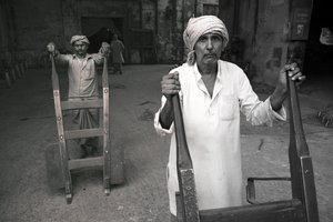 Jutefabrik, Kolkata, Indien, 2017 (foto) af Jon Nicholson