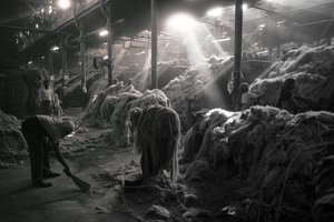 Jutefabrik, Kolkata, Indien, 2017 (foto)