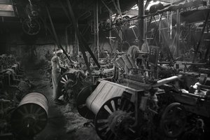 Jutefabrik, Kolkata, Indien, 2017 (foto)