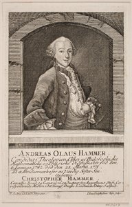 Dansk:  Andreas Olaus Hammer af Jonas Haas