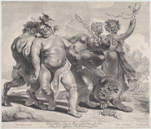 Beruselse af Bacchus, 1630-57., 1630-57.
