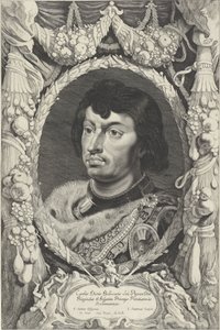 Portræt af Karl den Dristige, hertug af Bourgogne Duces Burgundiae (serietitel)