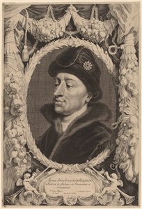 Johannes den frygtløse, hertug af Bourgogne af Jonas Suyderhoff after Pieter Claesz Soutman