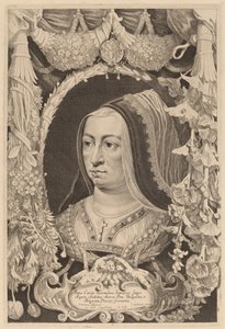 Maria af Bourgogne, kejserinde og hustru til Maximilian I af Jonas Suyderhoff after Pieter Claesz Soutman