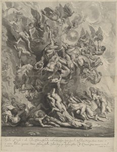 Fall of the Damned af Jonas Suyderhoff, after Sir Peter Paul Rubens