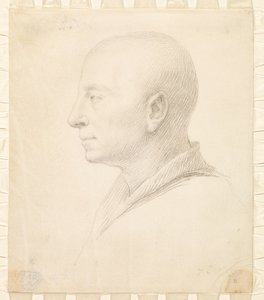 Selvportræt i profil, 7. oktober 1732