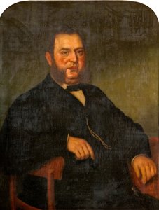 Portræt af George Haynes, 1850-1900.