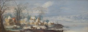Vinterlandskab af Joos de II Momper
