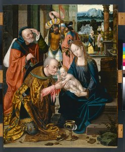Kongernes Tilbedelse af Joos van Cleve