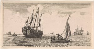Fortøjning af postbåden Postkort (serietitel)