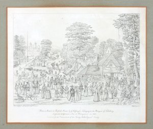 Fest ved Horseydown i ca. 1590 af Joris Hoefnagel