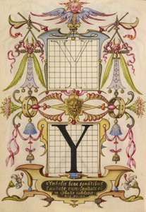 Ungarsk - Guide til konstruktion af bogstavet Y - Google Art Project af Joris Hoefnagel