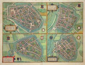 Kort over Arnhem, Velmo, Gelre og Ruerm, fra 