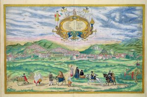 Kort over Granada, fra 