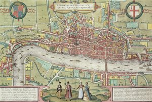 Kort over London, fra 