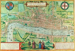 Kort over London, fra 