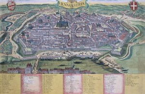 Kort over Wien, fra 