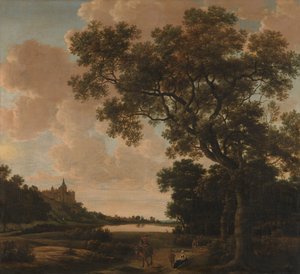 Landskab med Schwanenburg, Cleves