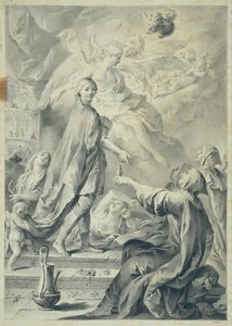 Lignelsen om de kloge og de tåbelige jomfruer af José Camarón y Bononat