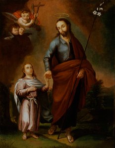 Sankt Josef og Kristusbarnet, ca. 1794.