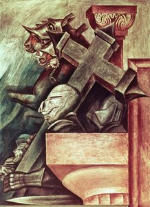 Profetien, fra The Epic of American Civilization af José Clemente Orozco