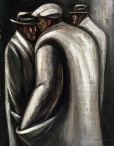 De arbejdsløse, ca. 1928-30 (olie på lærred) af José Clemente Orozco