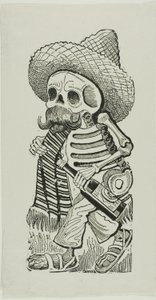 Calavera af Francisco Madero, fra Calavera Maderista af José Guadalupe Posada