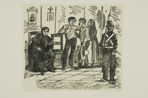 Corrido: En dømt mands dødsrum af José Guadalupe Posada