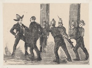 Henrettelse af Jesus Bruno Martinez, 1892., 1892. af José Guadalupe Posada