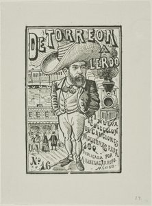 Fra Tower til Lerdo af José Guadalupe Posada