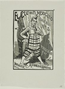 Mexicansk klovn, nr. 5 af José Guadalupe Posada