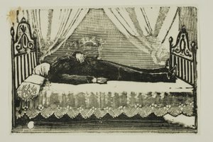 General Gonzales død af José Guadalupe Posada