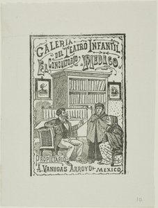 Lægens kontor af José Guadalupe Posada