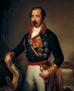 Portræt af Manuel Gutierrez de la Comcha i Irigoyen (1808-1874), markis af Duero af José Gutiérrez de la Vega