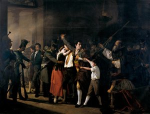 Skydning af de spanske patrioter i Buen Suceso (ved daggry den 3. maj 1808) af José Marcelo Contreras y Muñoz