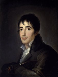 Portræt af digteren Manuel José Quintana 1772-1857, 1806. af José Ribelles y Helip
