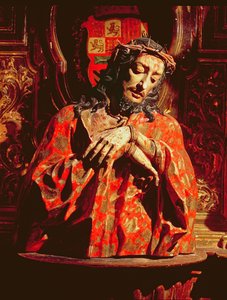 Ecce Homo (polykromt træ)