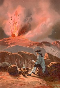 Lazzaro Spallanzani observerer et udbrud af Etna