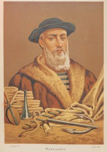 Portræt af Ferdinand Magellan 1470-1521, 1879.