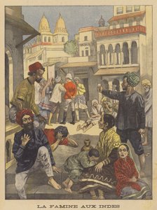 Hungersnød i Indien af Jose Belon