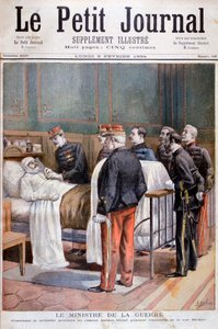 Den franske krigsminister giver en militær dekoration, 1894