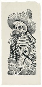 Kraniet af Francisco I. Madero af José Guadalupe Posada