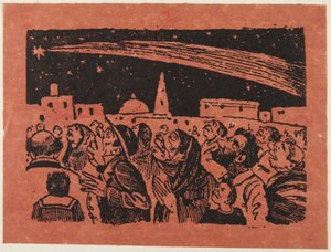 Den store komet af José Guadalupe Posada